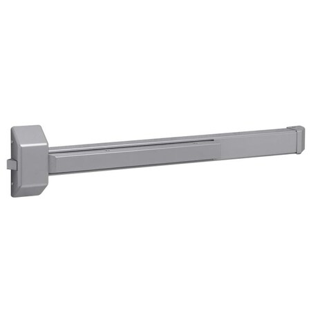 Sargent Reversible Heavy Duty Rim Exit Device Exit Only for 43" to 48" Door Sprayed Aluminum Enamel 3828GEN